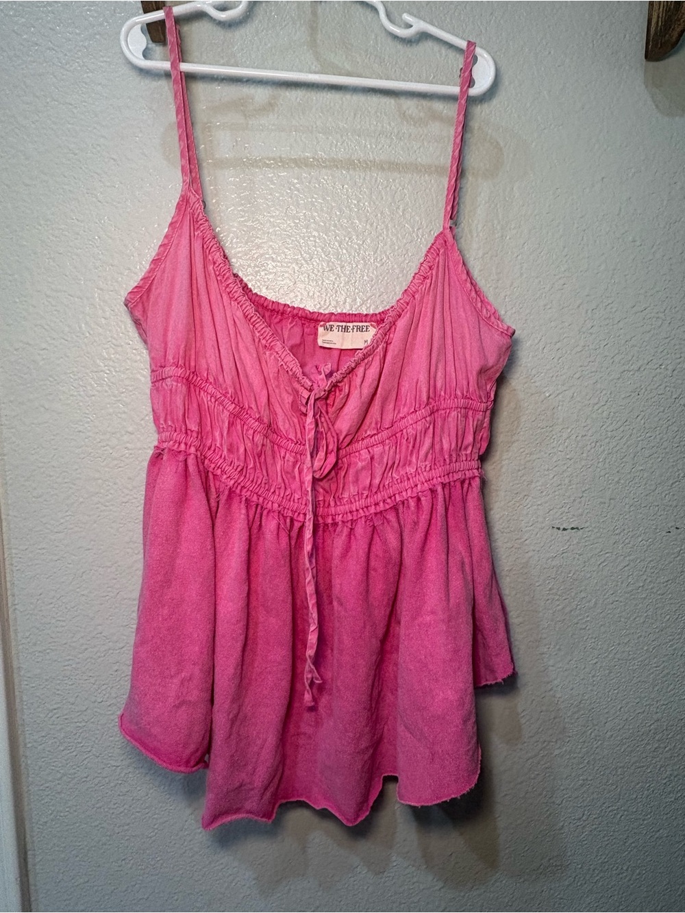 We The Free Scarlett Tank top Babydoll in Island Flower size Medium